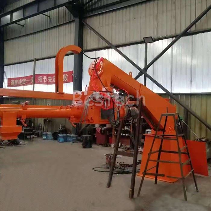 Continuous resin sand mixer2